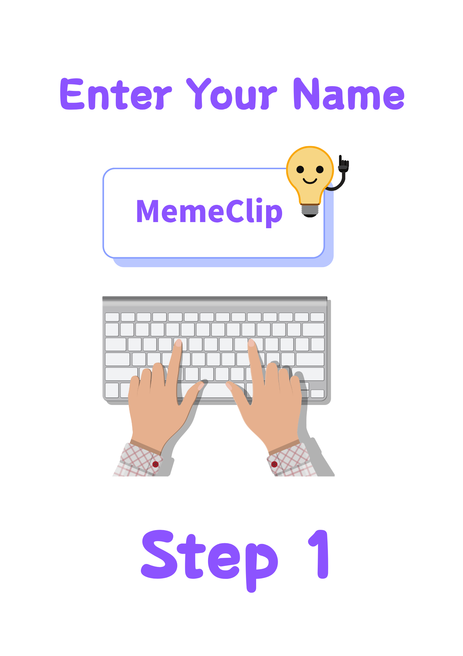 name into symbols-enter your name