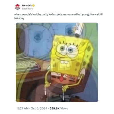 Wendy's memes on Twitter